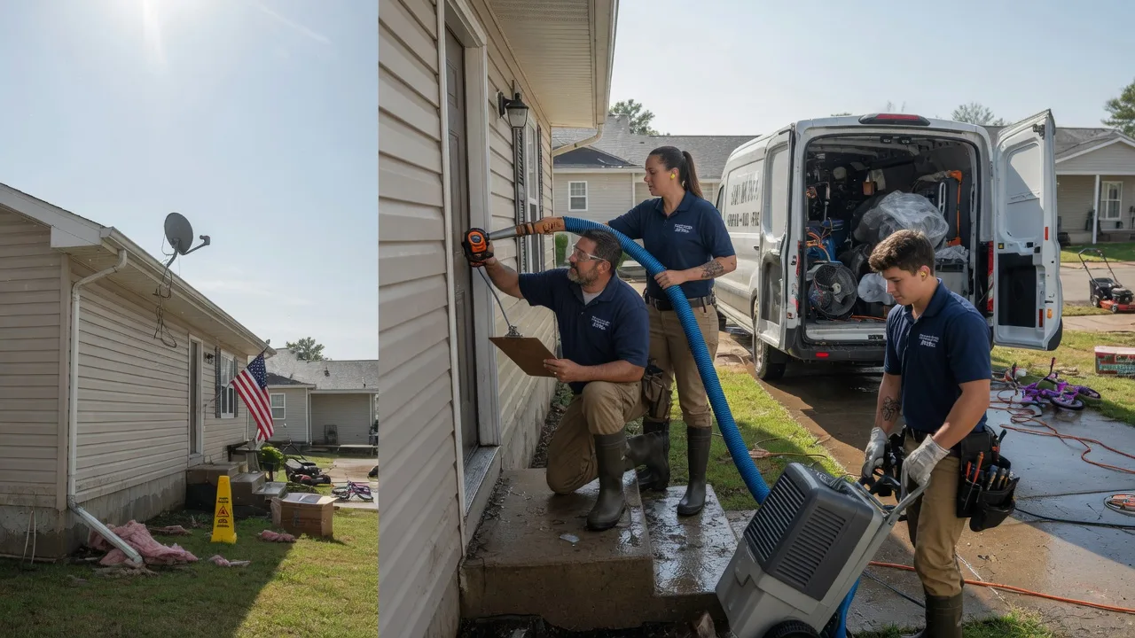 Ceiling Water Damage Restoration in Saint Bernard, LA near me
